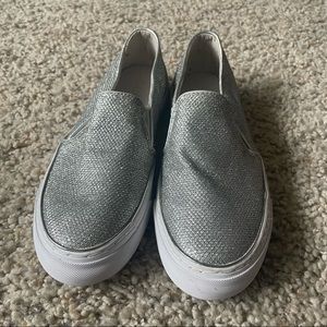 Guess Women's Sparkle Slip-on Sneakers